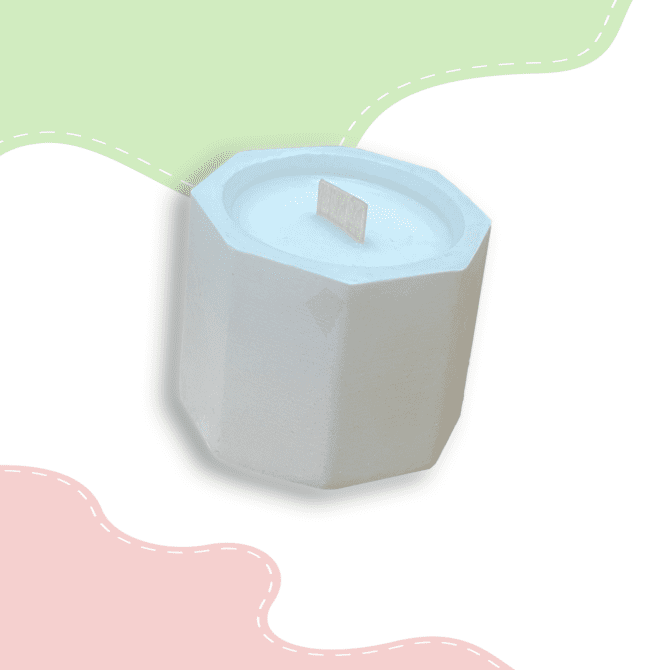 Ароматическая свеча ручной работы из соевого воска французское печенье